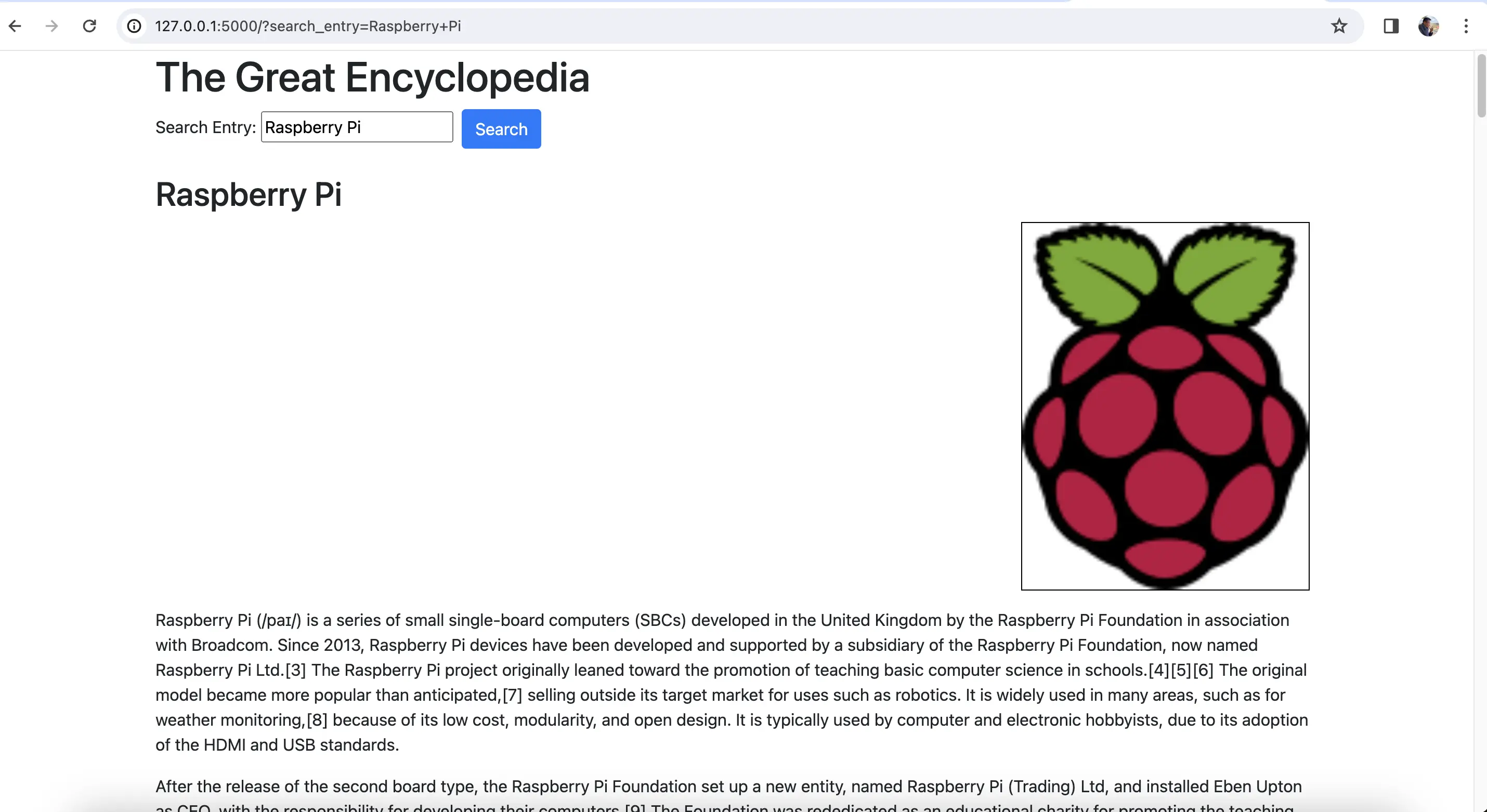 homepage