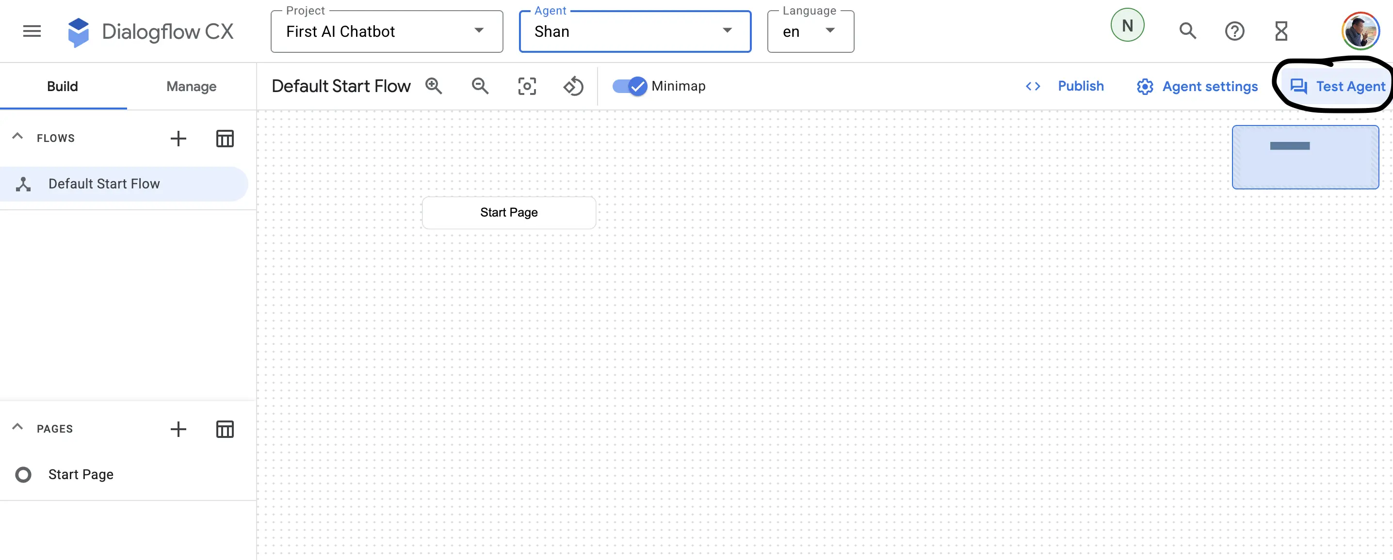 homepage