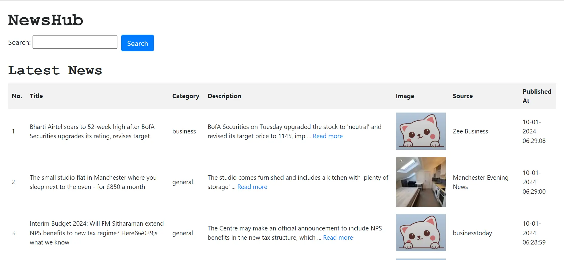 homepage