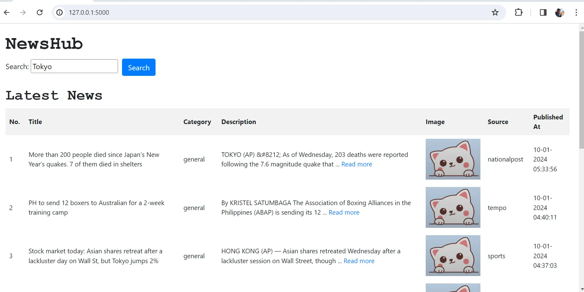 homepage