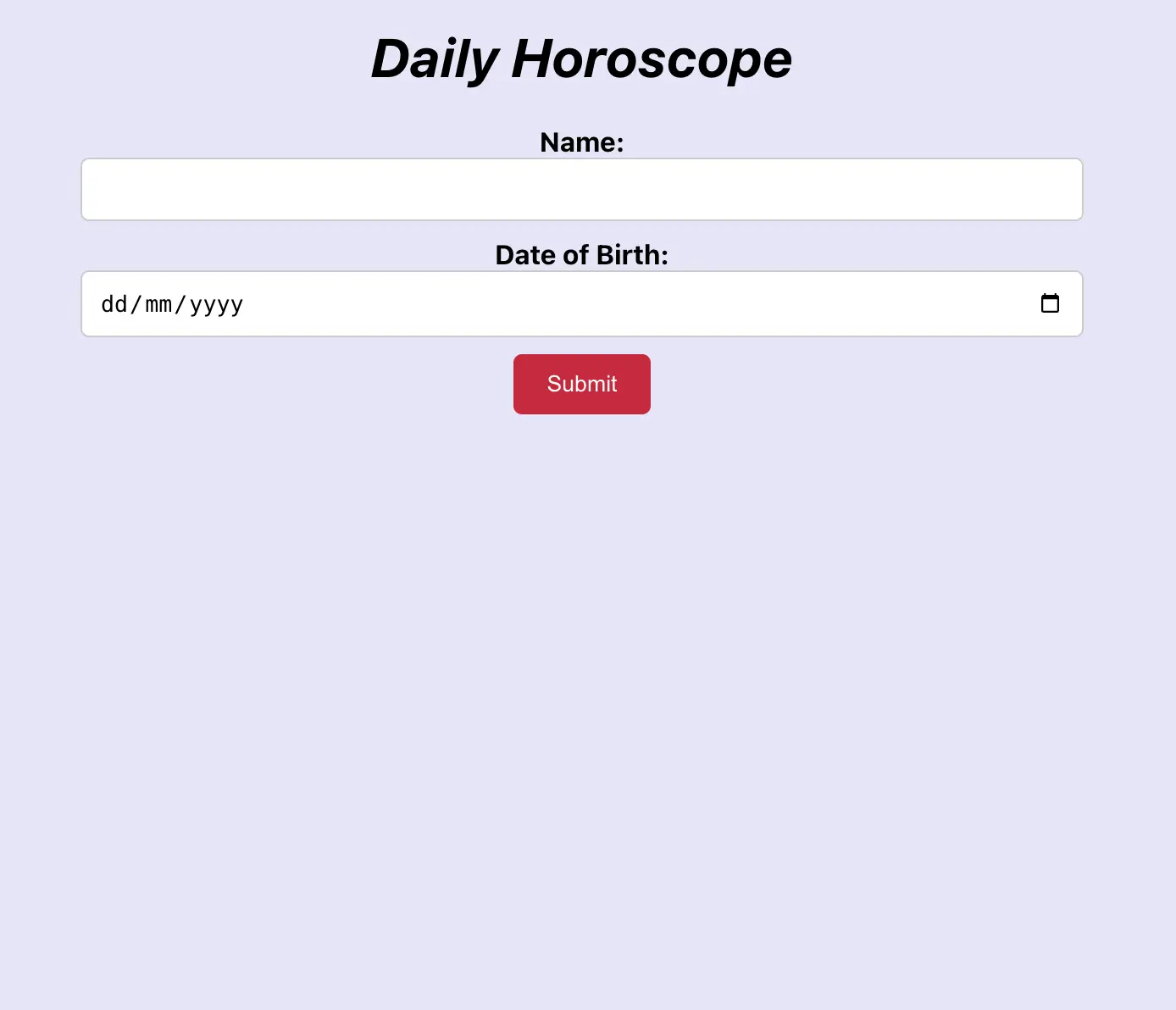 homepage